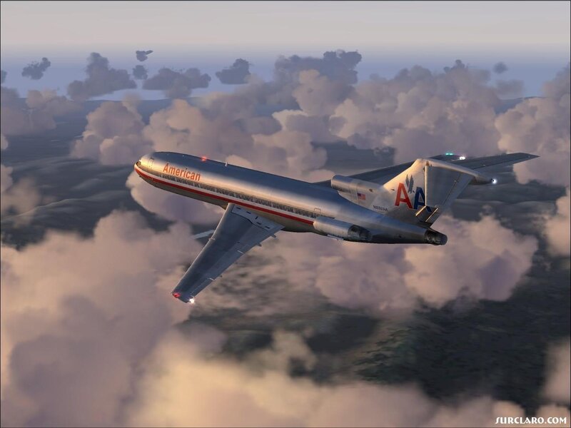 American Airlines Plane — White