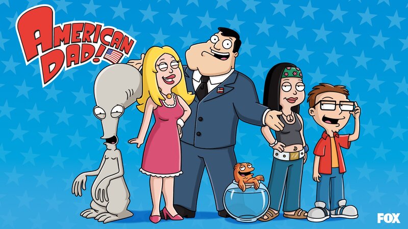 American Dad family portrait