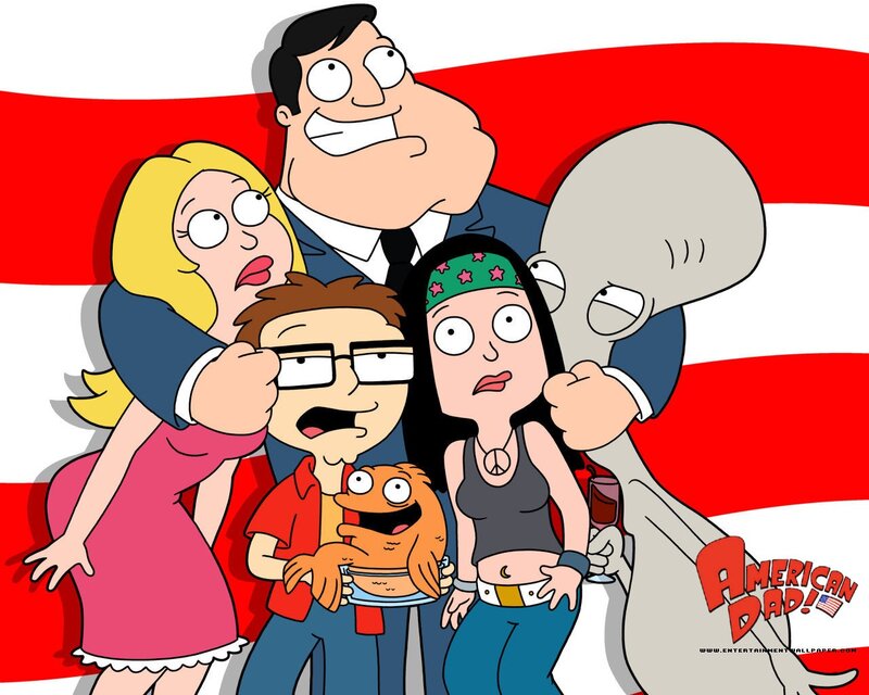 American Dad family portrait