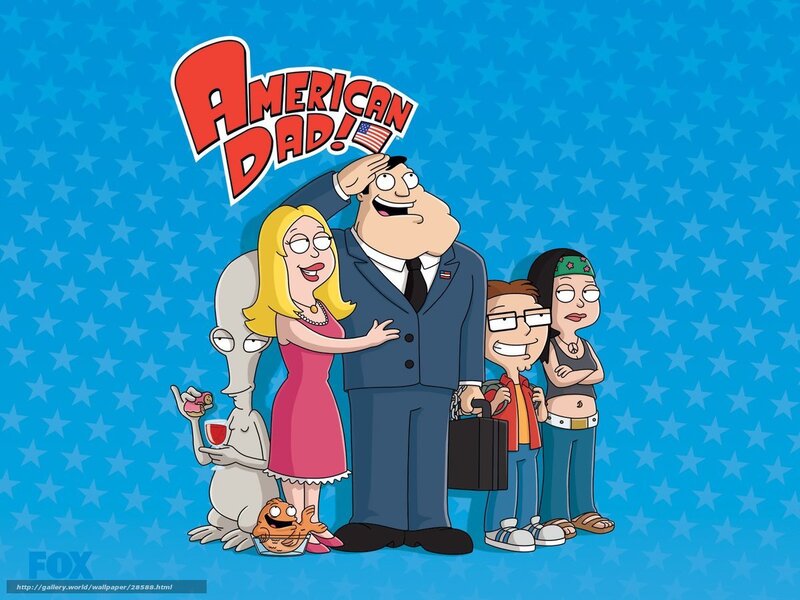 American Dad family portrait