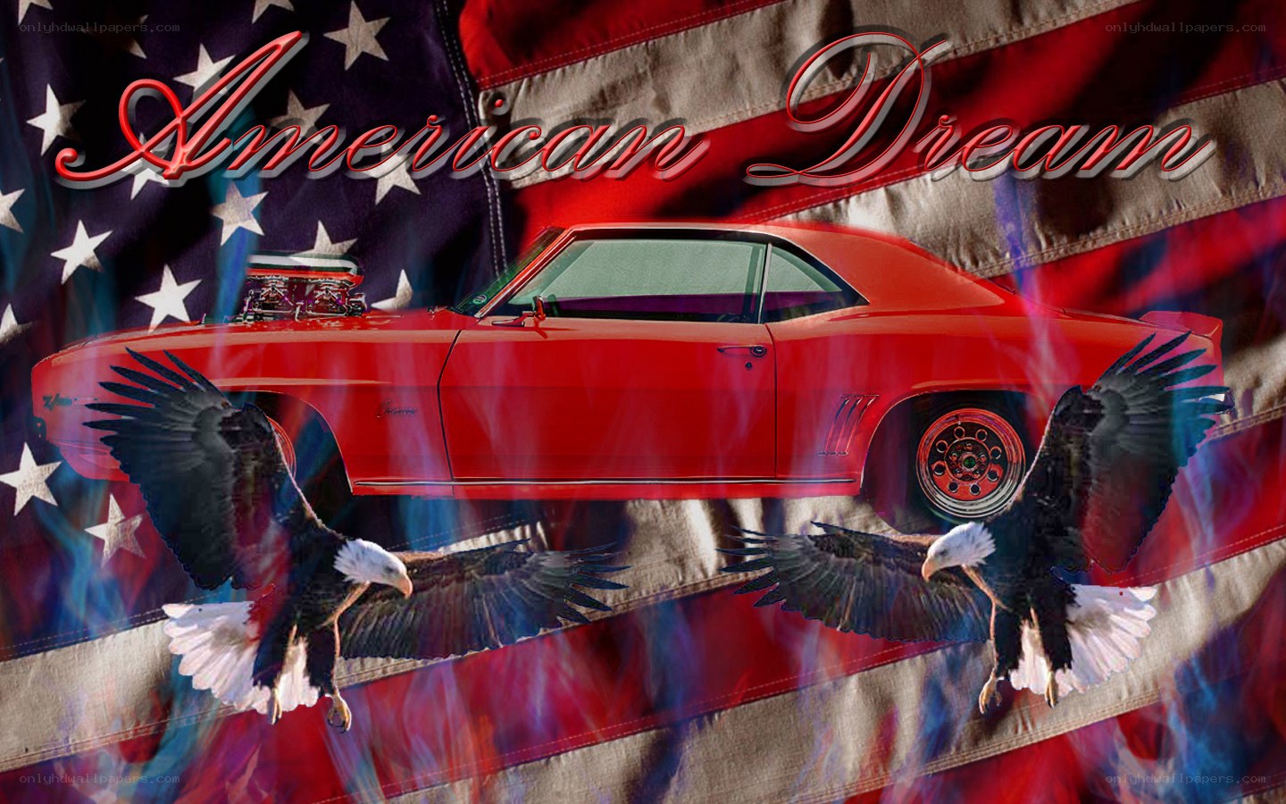 American Dream car art