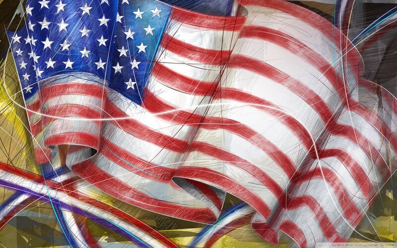 American Flag Artwork