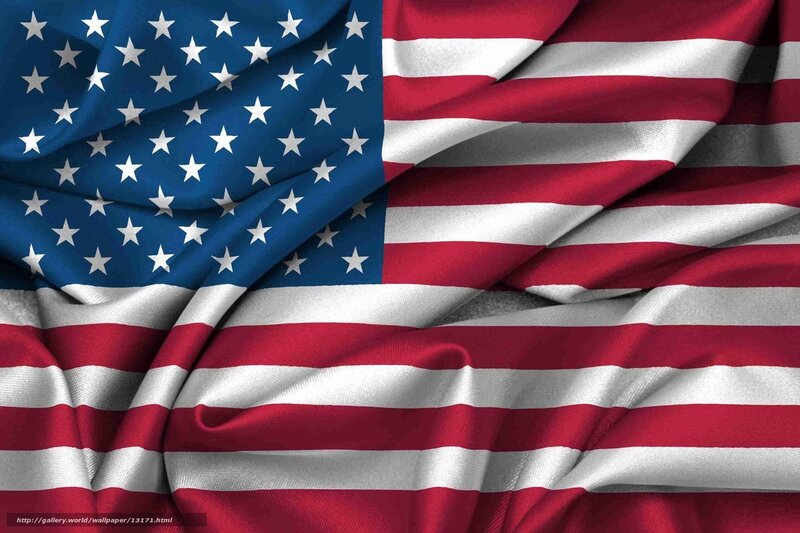 American flag fabric texture