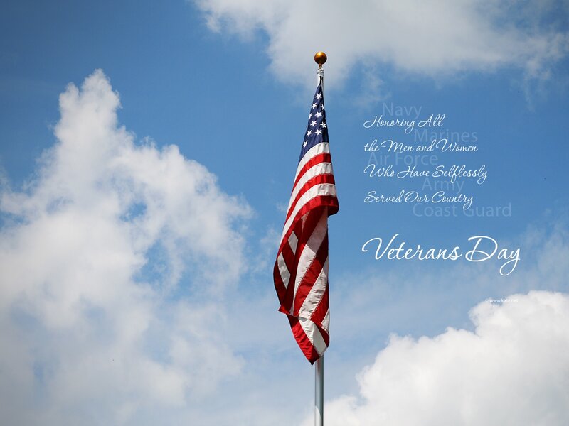 American Flag on Pole — Blue, Patriotic, Afternoon