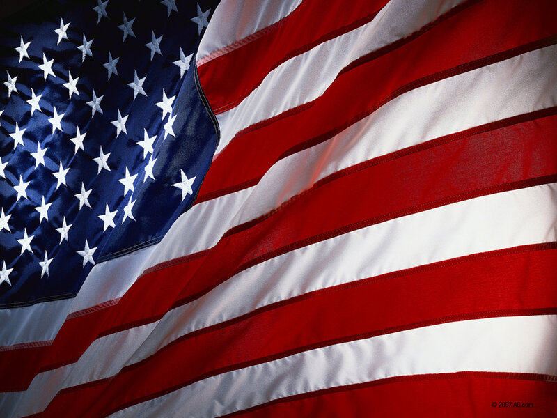 American Flag — Photograph, Stars