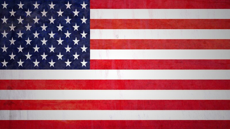 American Flag — Red, Patriotic, Painting