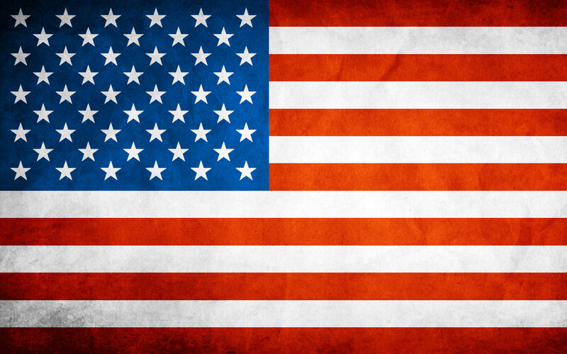 American Flag — Red, Patriotic, Photograph, Stars, Stripes, White, Blue