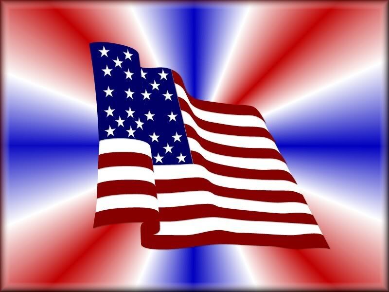 American Flag — Red, Patriotic