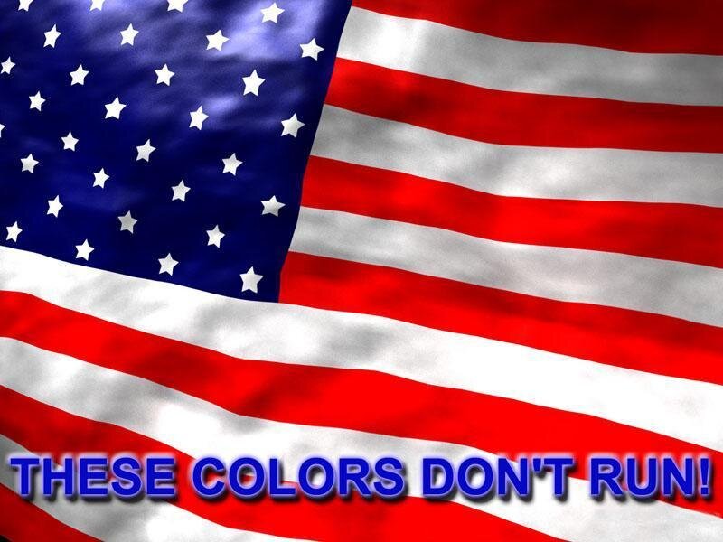 American Flag — Red