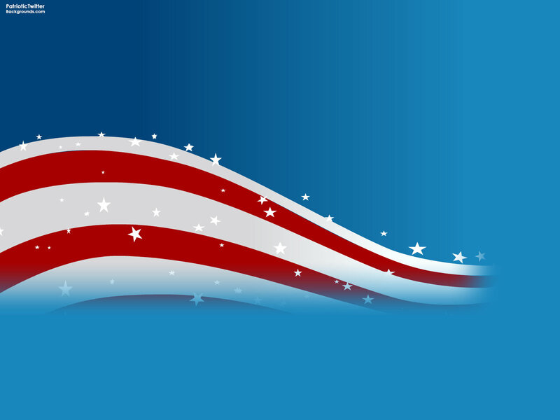 American flag wave background