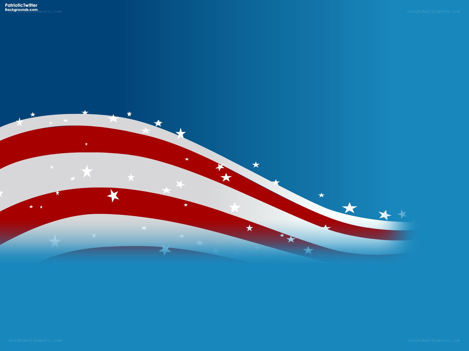 American flag wave background