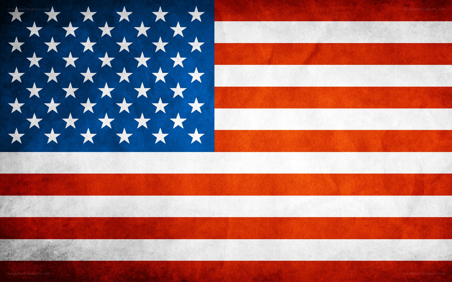 American flag with distressed texture
