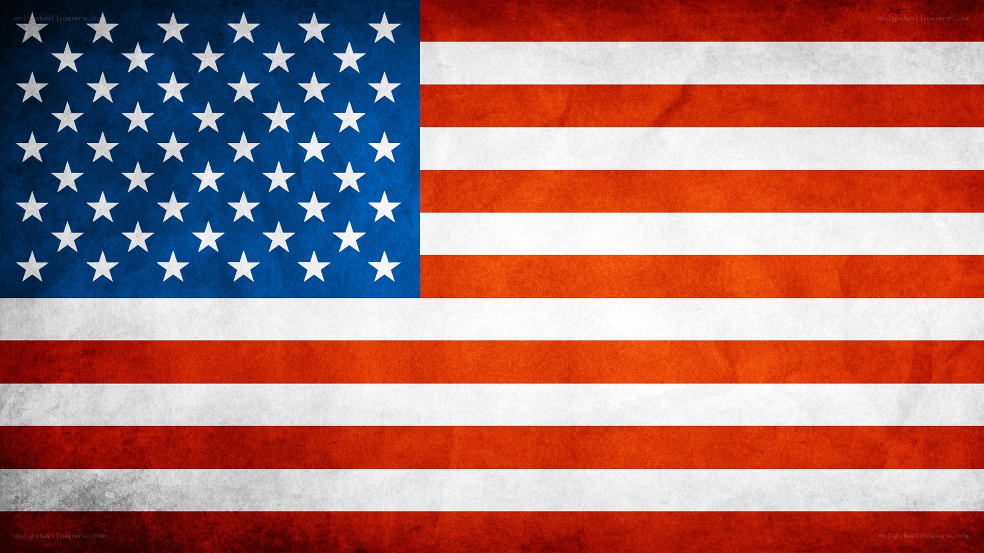 American flag with distressed texture