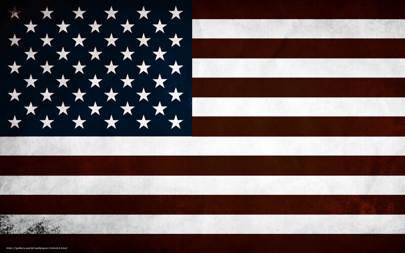 American flag with distressed texture