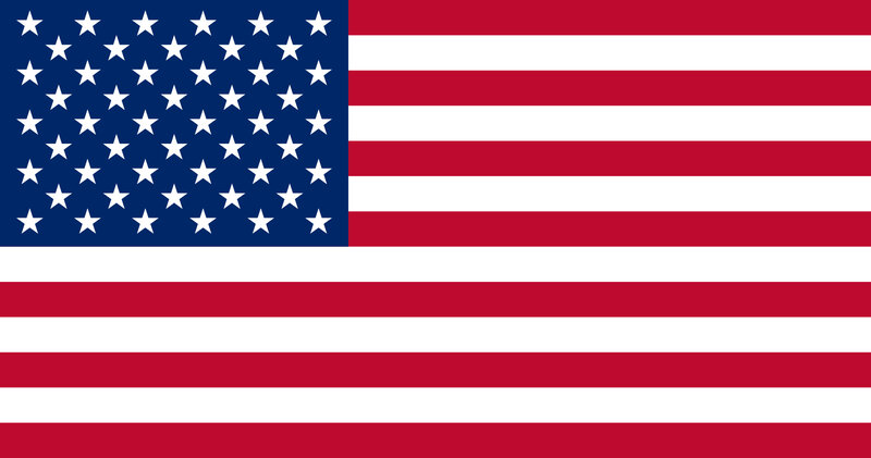 American flag with stars and stripes