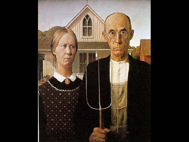 American Gothic painting