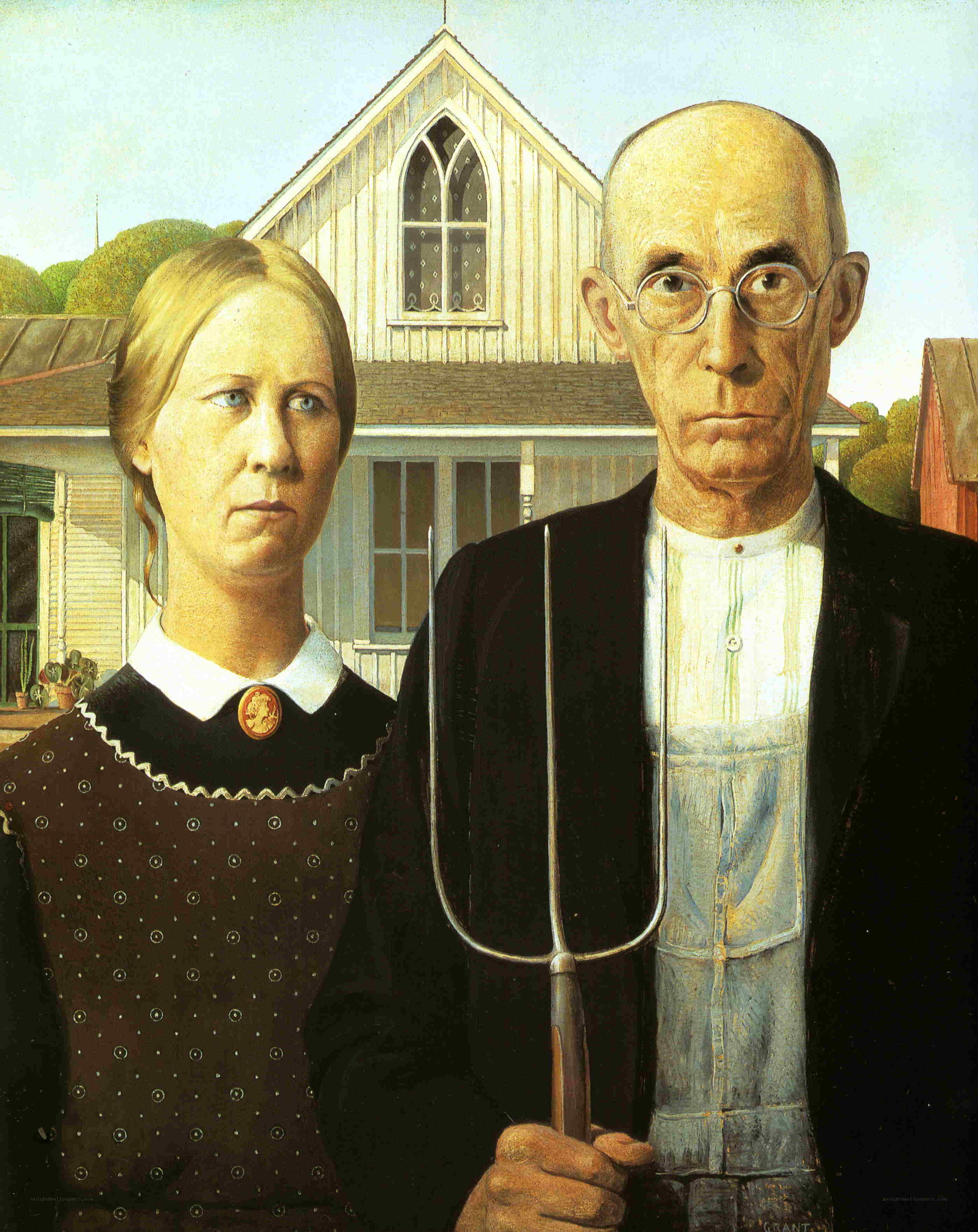 American Gothic painting
