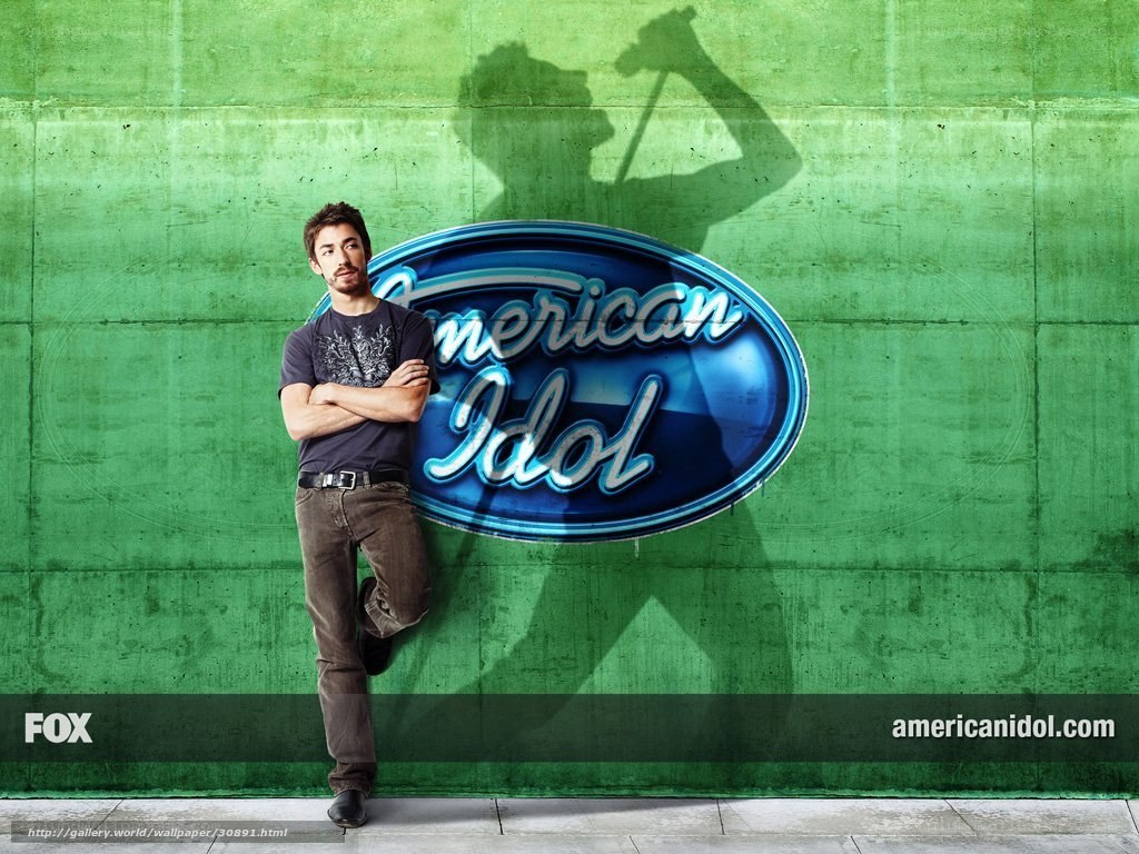 American Idol contestant posing