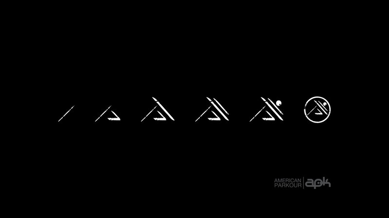 American Parkour logo animation