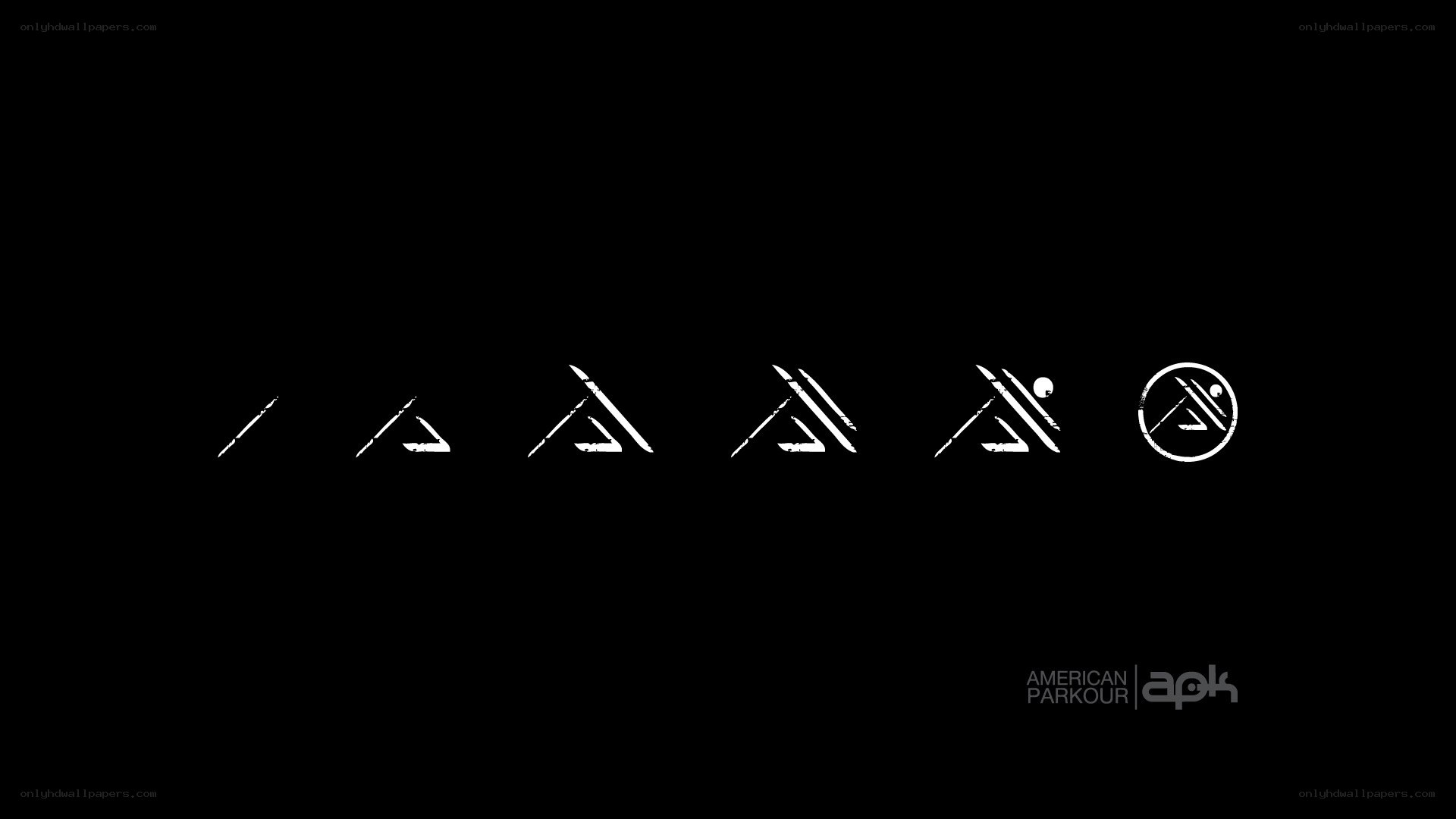 American Parkour logo animation