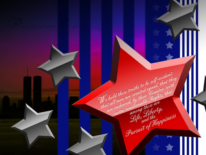 American patriotic tribute