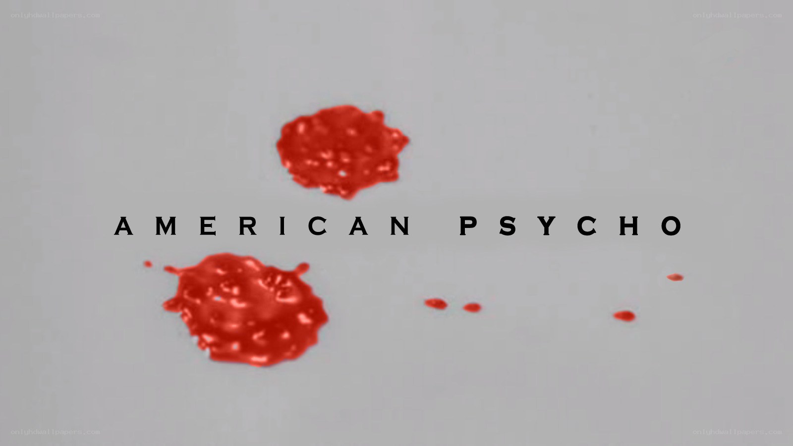 American Psycho title card