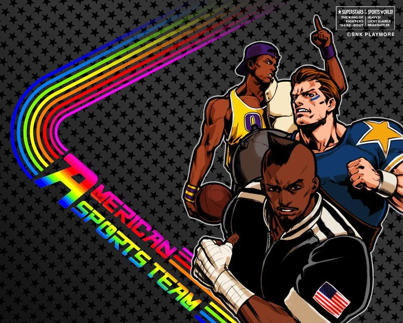 American Sports Team Art