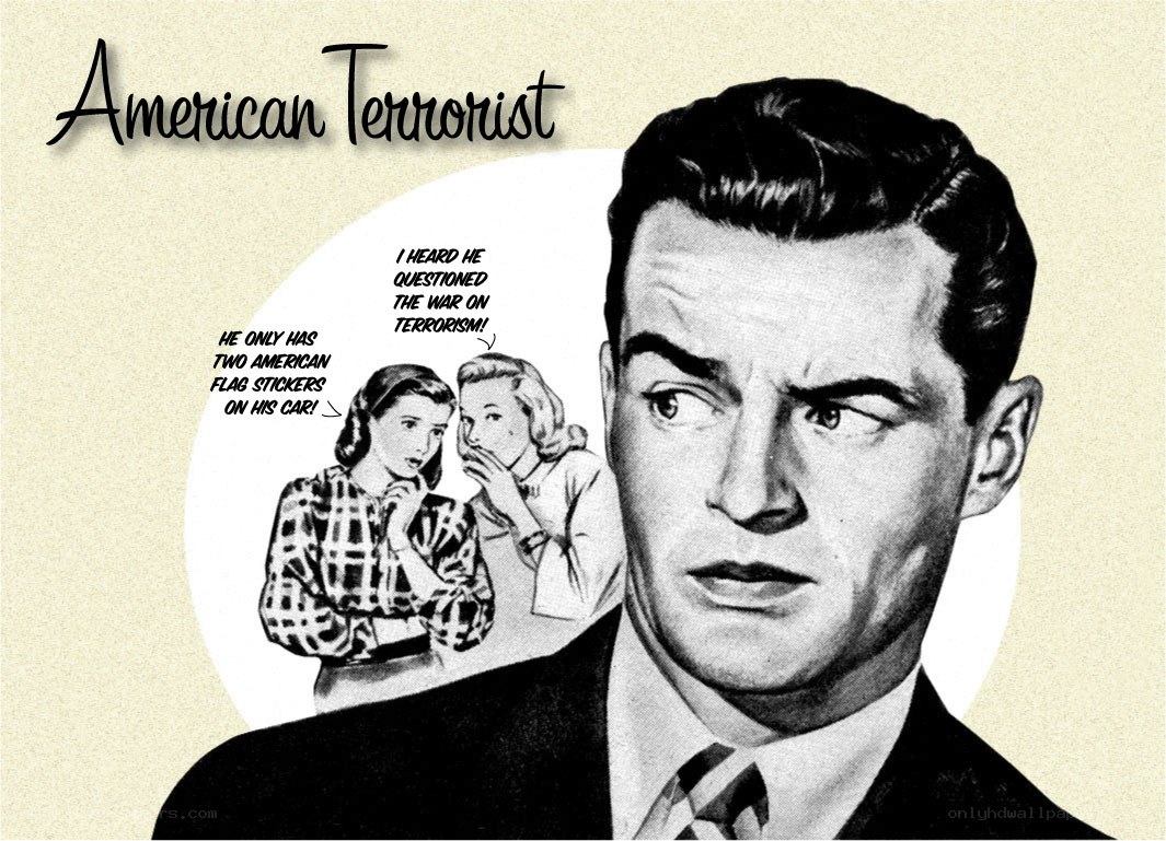 American Terrorist satire