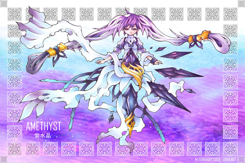 Amethyst character art