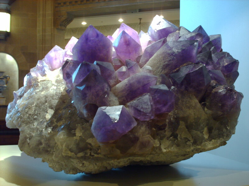 Amethyst Crystal Cluster — Purple, Calm