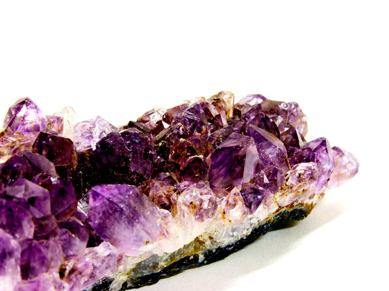 Amethyst Crystal Cluster — Purple, Neutral