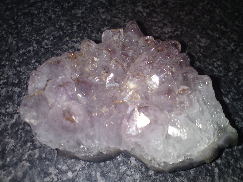 Amethyst Crystal Cluster — Purple