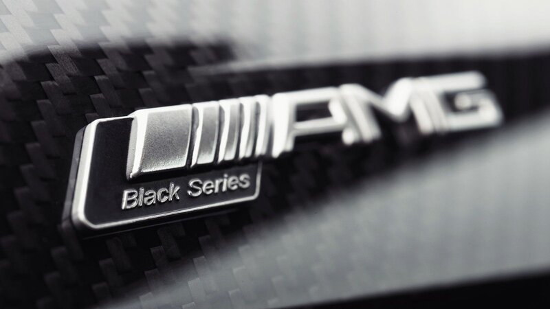 AMG Black Series Badge — Dramatic