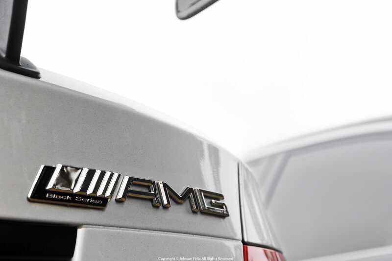 AMG Black Series Emblem — Silver