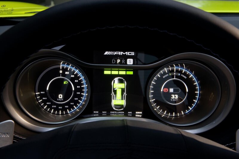 AMG digital instrument cluster