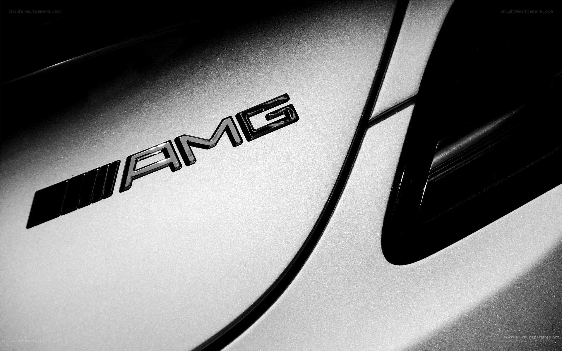 AMG emblem on car