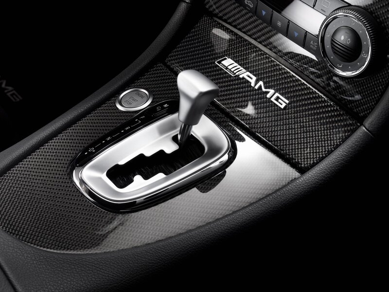 AMG gear shifter interior
