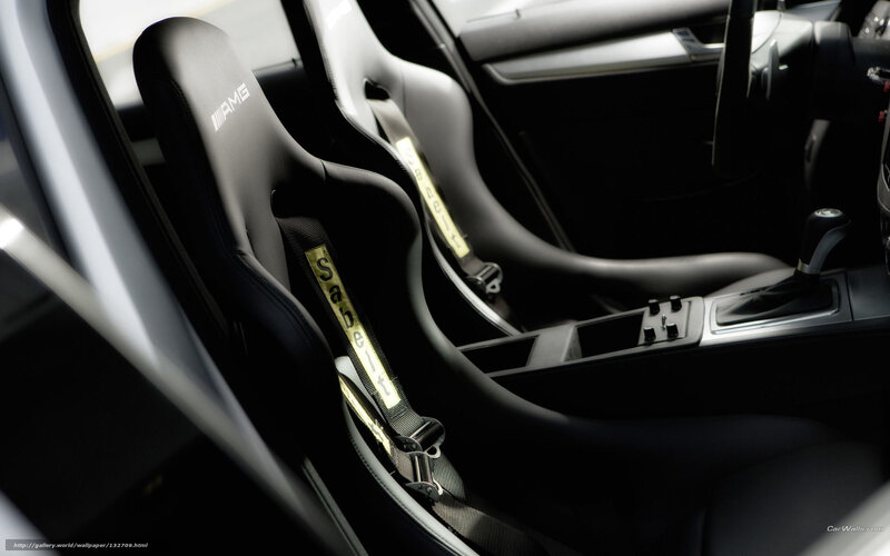 AMG racing seats interior