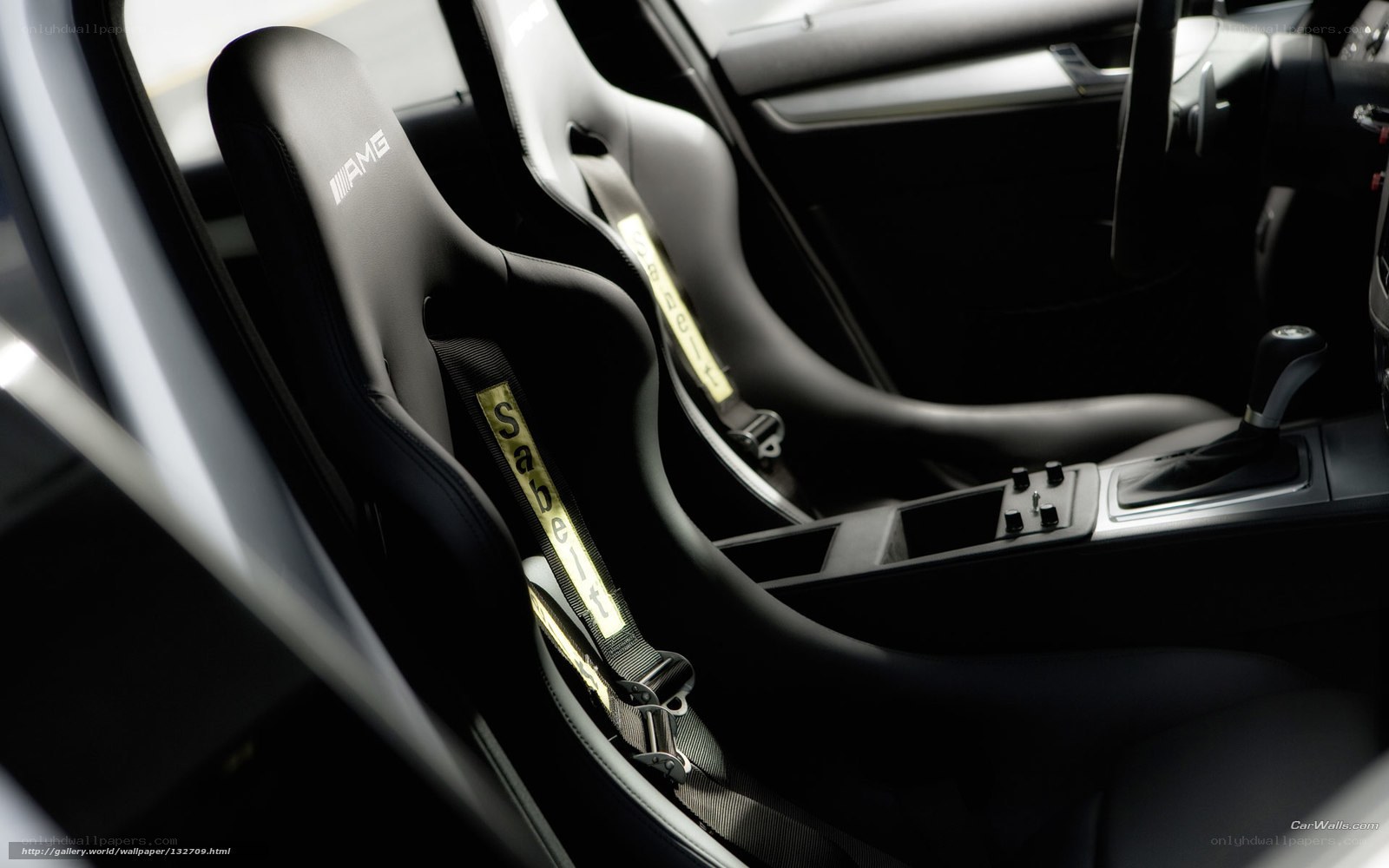 AMG racing seats interior
