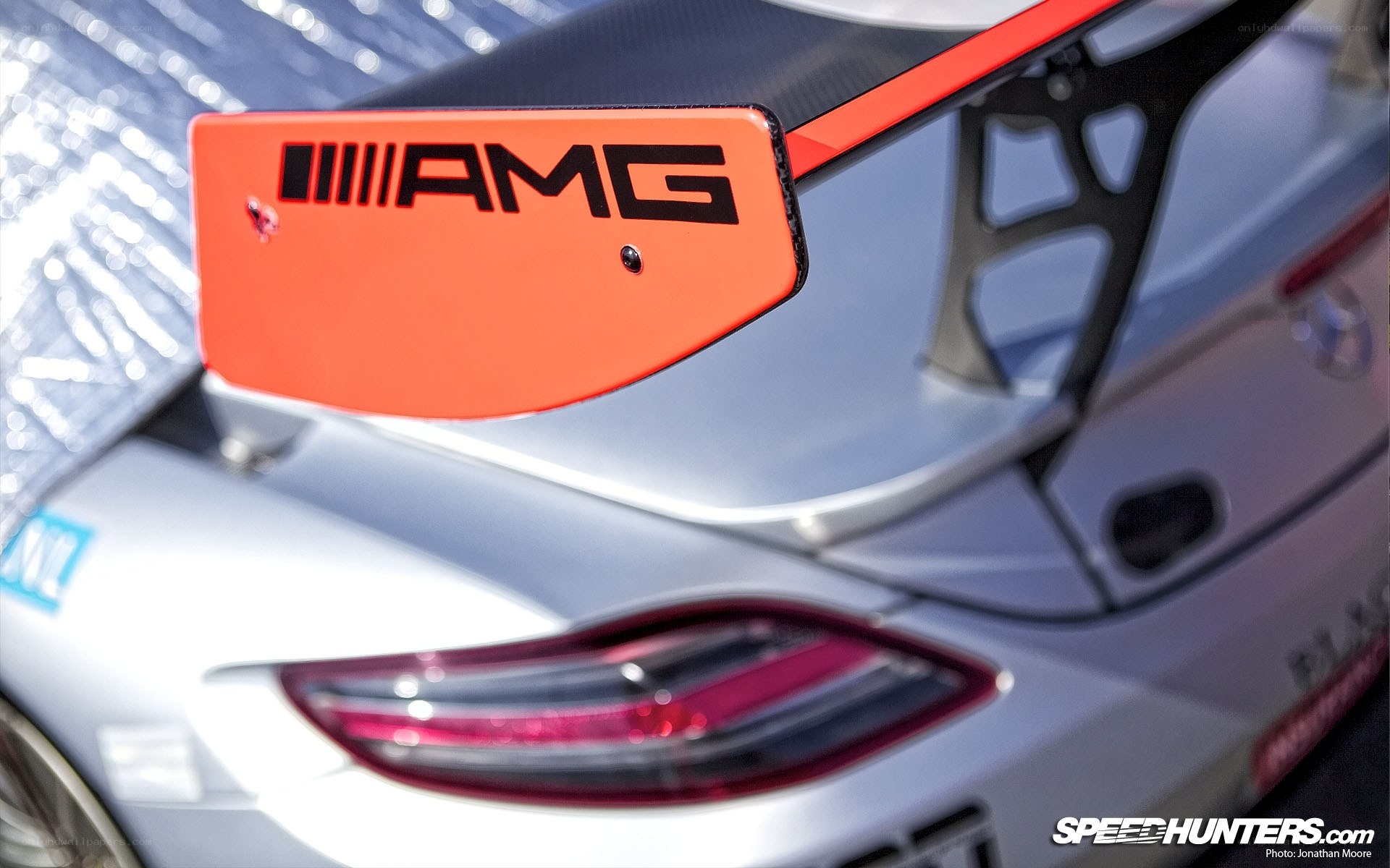 AMG rear wing detail