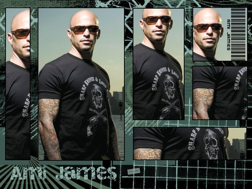 Ami James promotional collage
