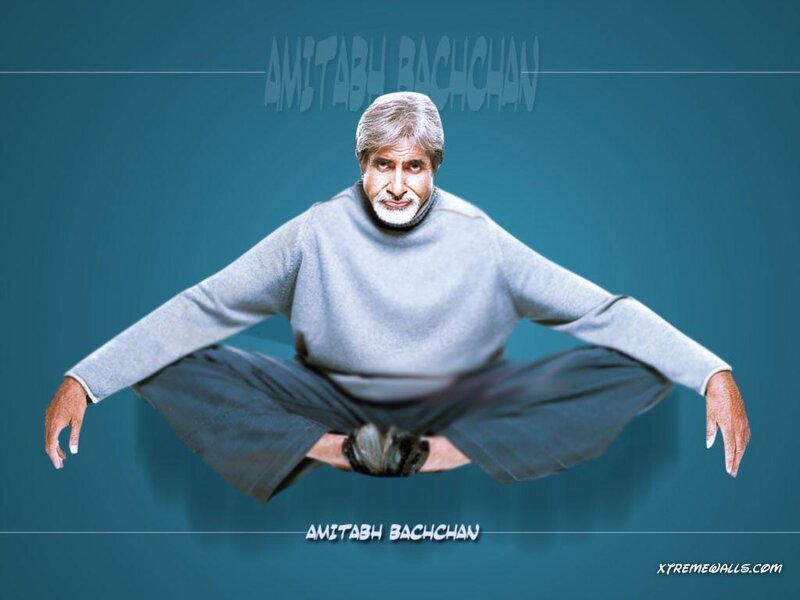 Amitabh Bachchan Floating