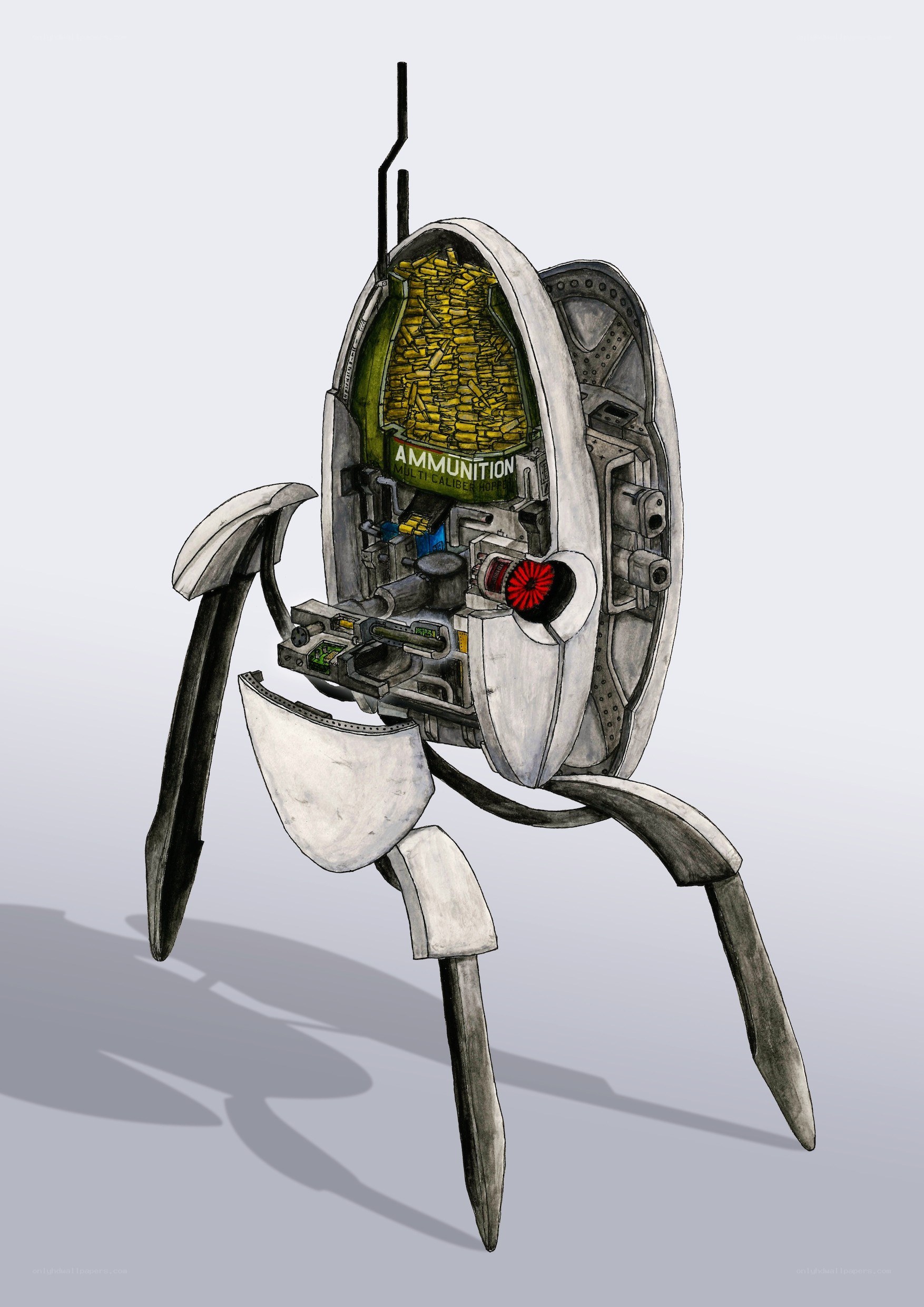 Ammo bot concept art