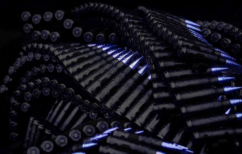 Ammunition Belts — Black, Dark