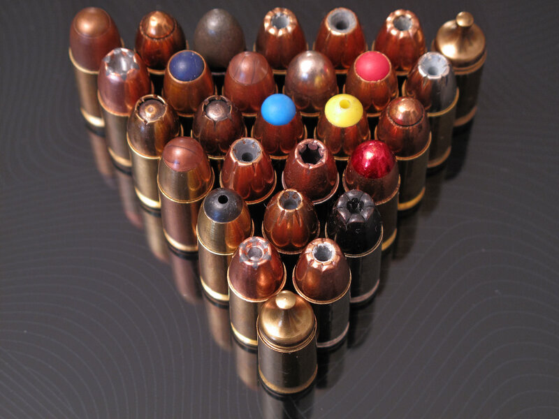 Ammunition Bullets — Black, Neutral