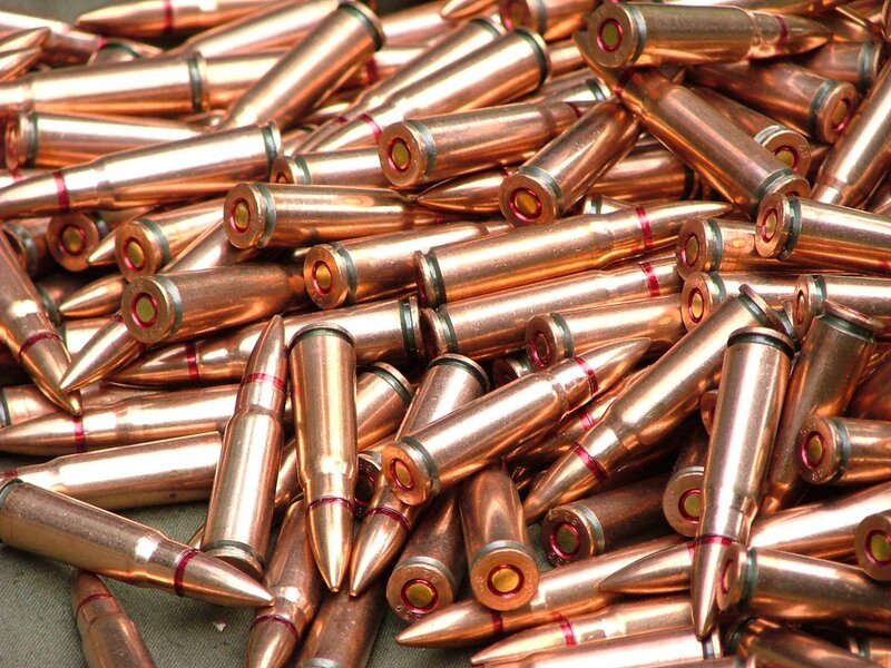 Ammunition Bullets — Gold