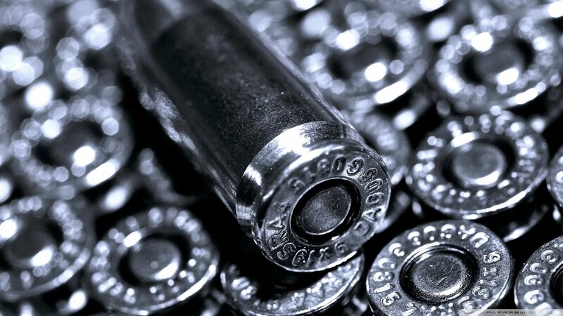 Ammunition Cartridges — Black, Dramatic