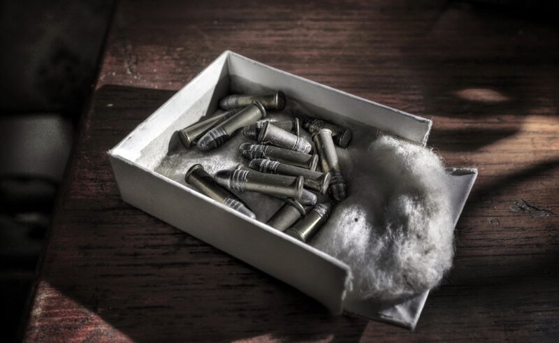 Ammunition in a Box — Brown
