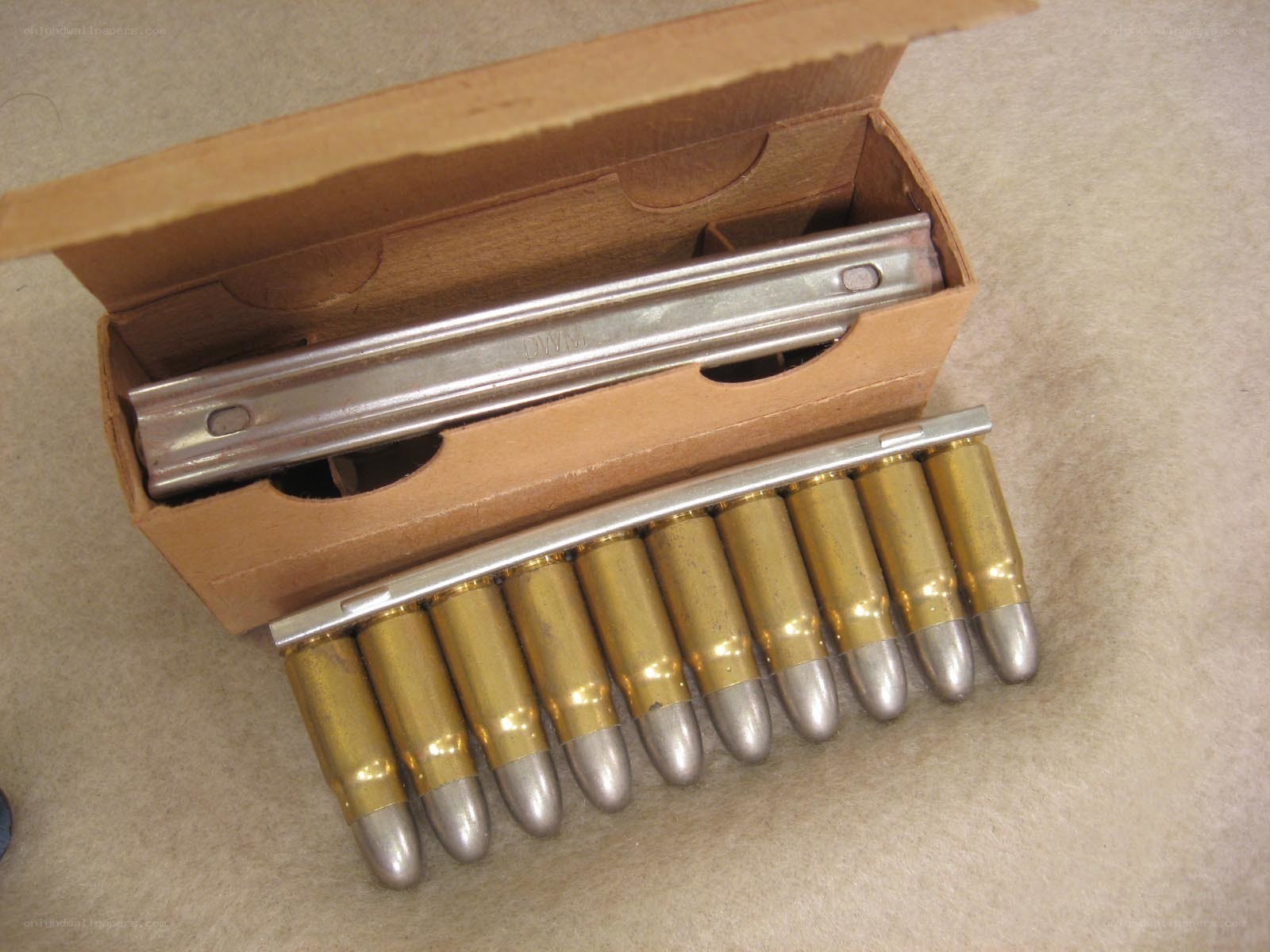 ammunition in box