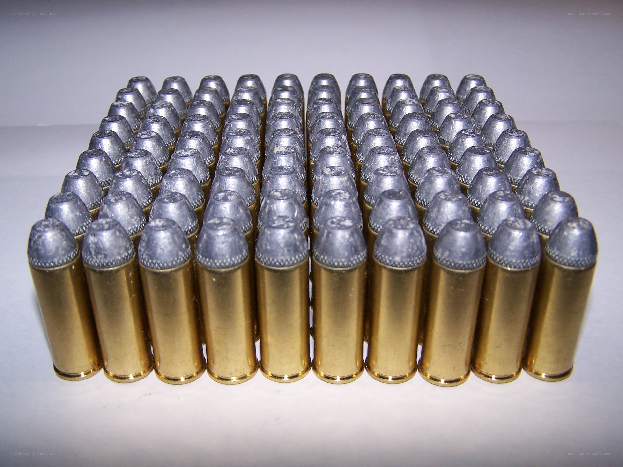 ammunition rounds in rows